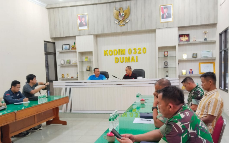 Momen HUT ke-80 TNI, Kodim 0320 Dumai Matangkan Persiapan Kartika Run 2025