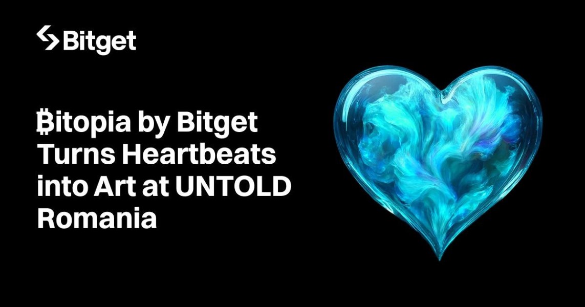 ₿itopia by Bitget Turns Heartbeats into Art at UNTOLD Romania