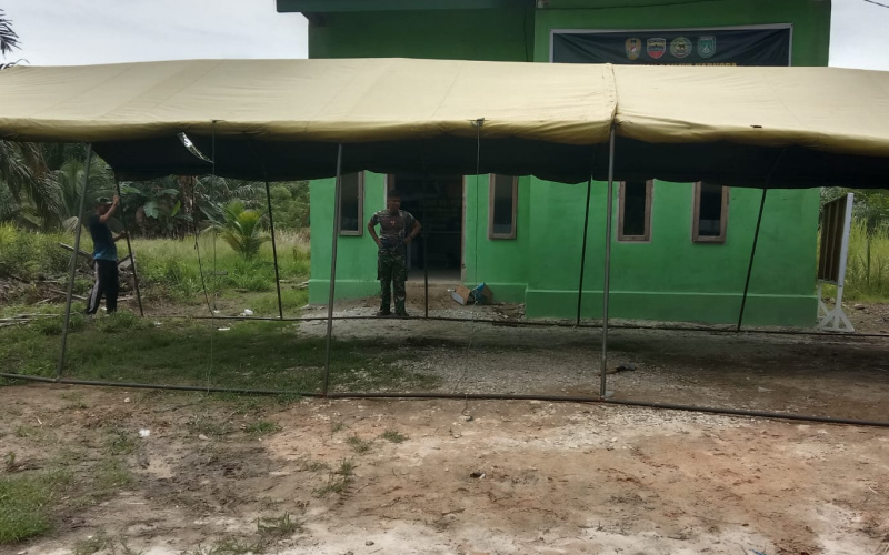 Persiapan Satgas TMMD Untuk Gelar Penyuluhan Bahaya Narkoba