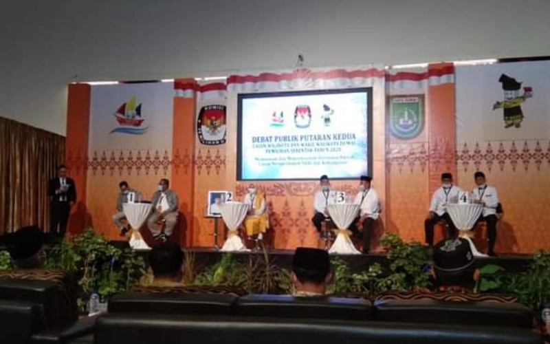 Debat Kandidat II Pilkada Dumai, Syarifah Dinilai Belum Layak jadi Kepala Daerah