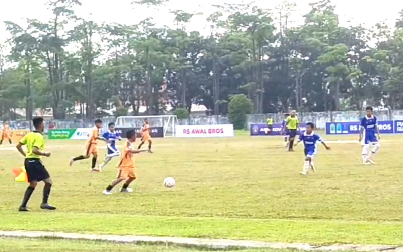 Laga Seru Persemai vs Bina Bakat Berakhir Imbang