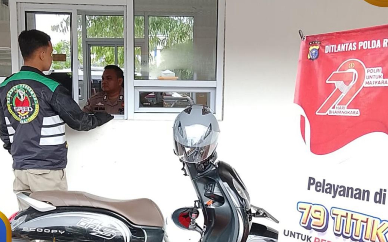 Polres Dumai Hadirkan 7 Titik Layanan SIM dan Pajak Kendaraan Sambut HUT Bhayangkara ke-79