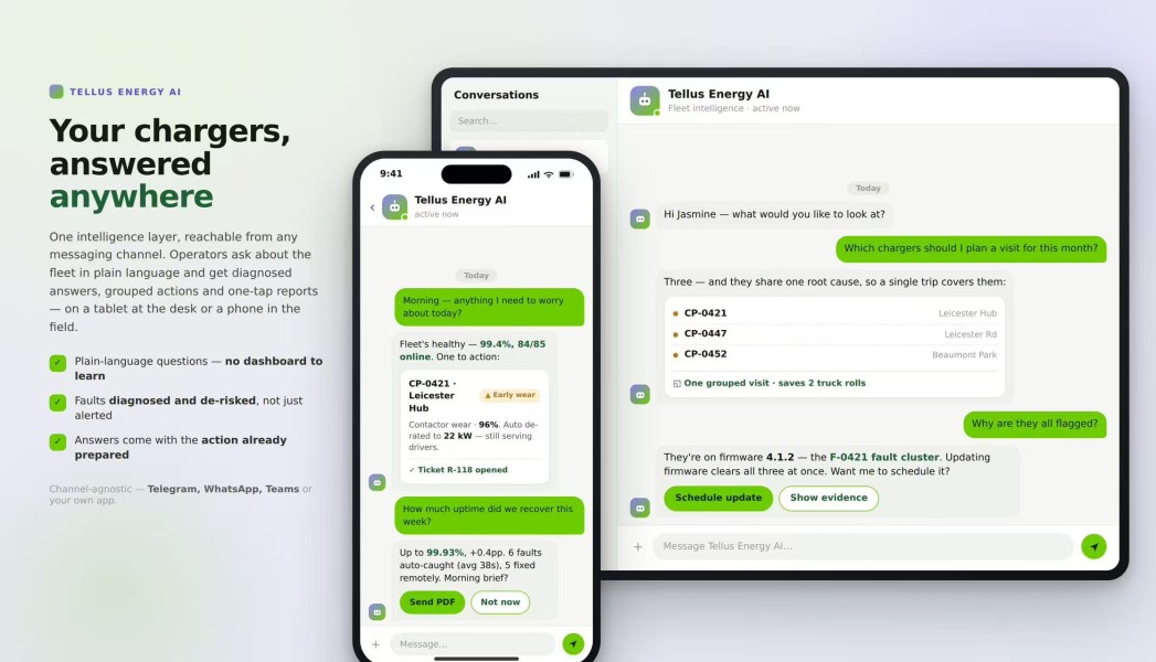 Tellus Power Meluncurkan Tellus Energy AI, Model Besar Vertikal untuk Komputasi AI Hijau