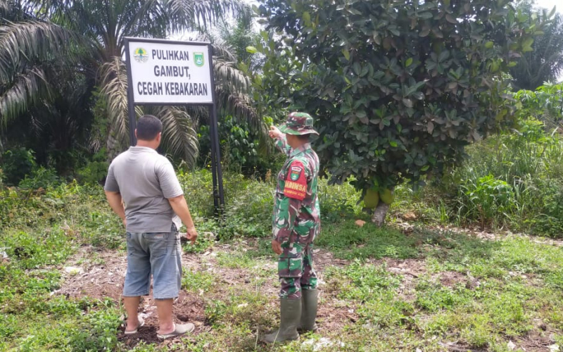 Serda Iwan Sahputra Ajak Warga Bangsal Aceh Bersama Cegah Kebakaran Hutan dan Lahan