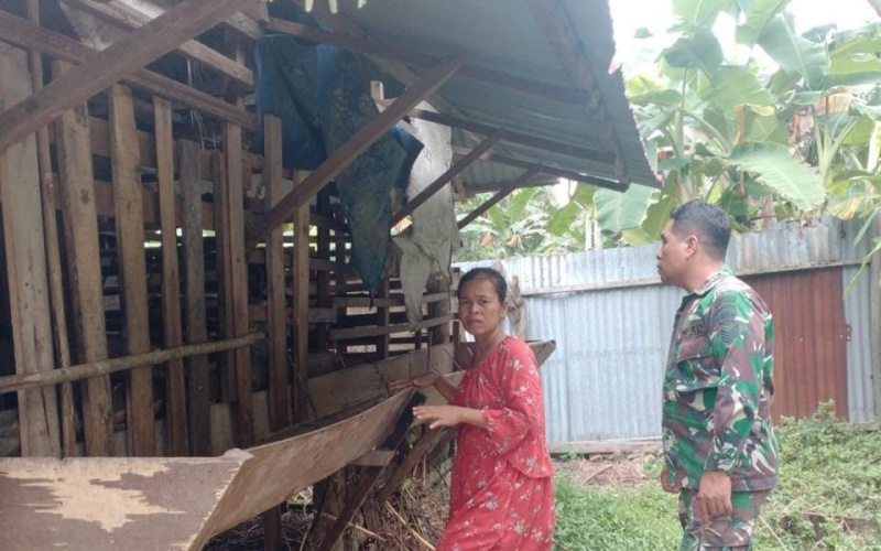Sosialisasi dan Pencegahan Wabah PMK oleh Babinsa Koramil 03