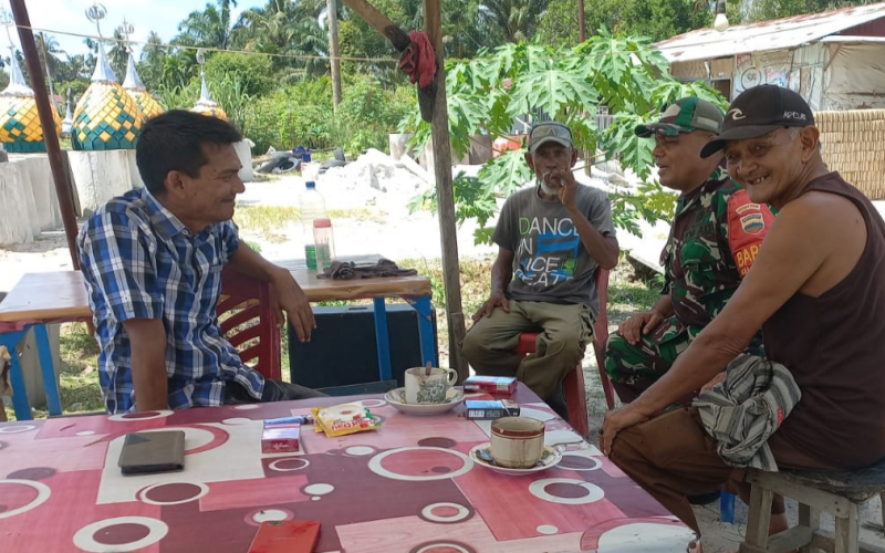 Patroli Sepanjang Jalur Pipa Minyak Kembali Digelar oleh Babinsa Koramil 02