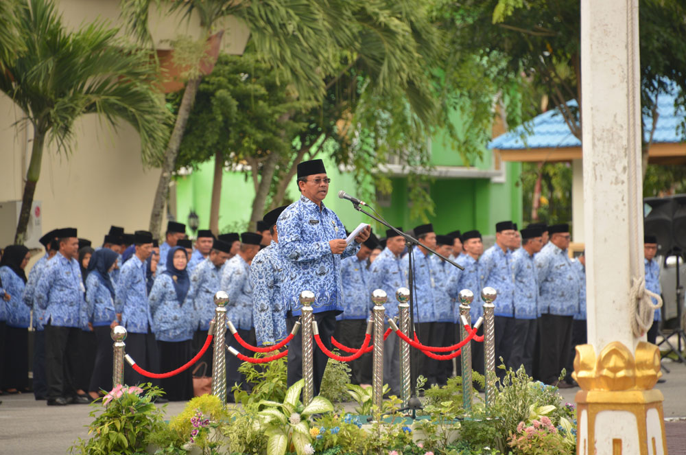 Upacara Peringatan Hari Lahir Pancasila di Bengkalis Berlangsung Khidmat