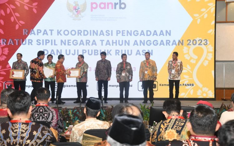 Kemenkumham Jadi Instansi dengan Tata Kelola Pengadaan ASN Terbaik