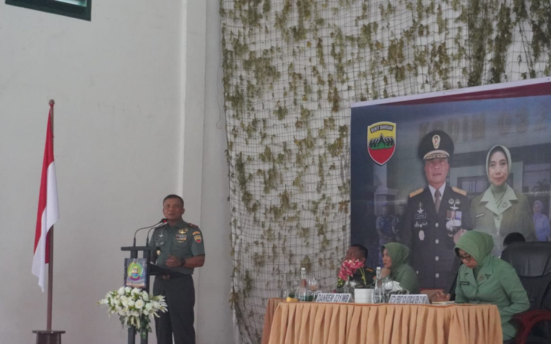 Komandan Korem 031/Wira Bima Kunjungan Kerja ke Markas Kodim Dumai