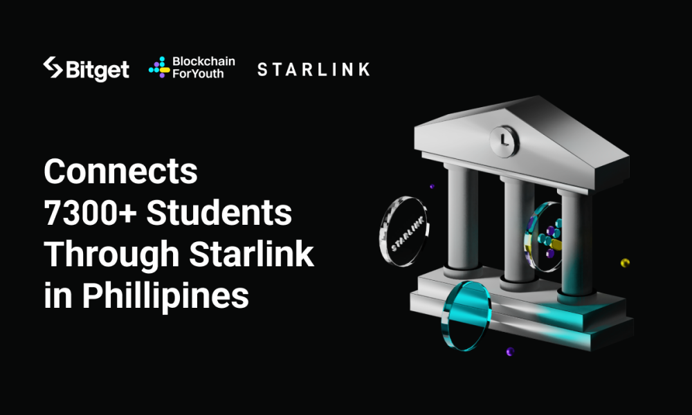Bitget Connects 7,300+ Students Across Six Schools in Philippines Through Blockchain4Youth Starlink Program