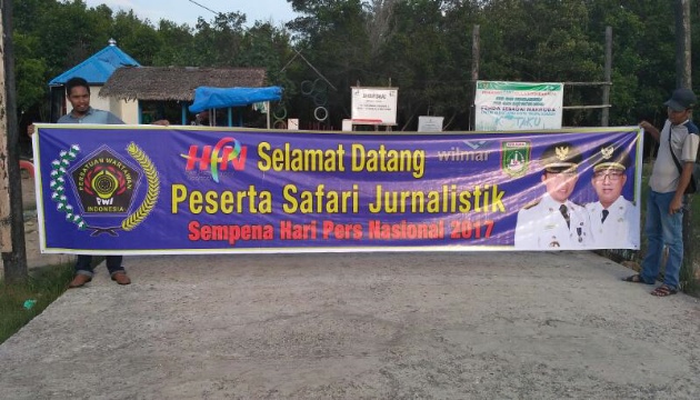 Sempena HPN 2017, 70 Wartawan Riau Ikuti Safari Jurnalistik di Dumai