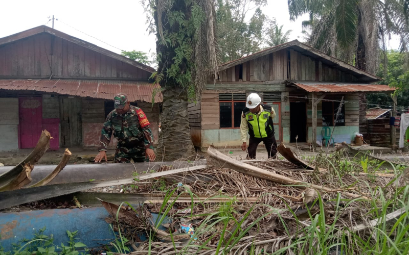 Patroli Keamanan oleh Babinsa Koramil 01 Dumai, ini Lokasinya