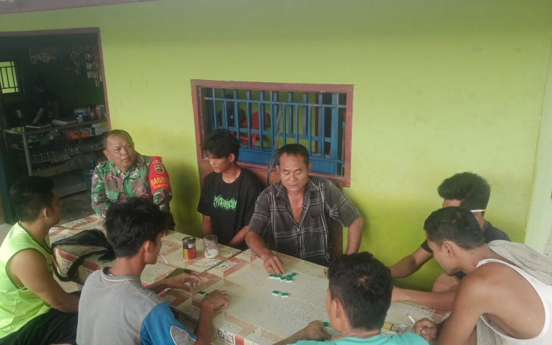 Koramil 02 Pantau Situasi Wilayah Pasca Pilkada 2024