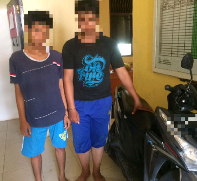 2 Remaja di Pekanbaru Diciduk Polisi Usai Jambret Dompet