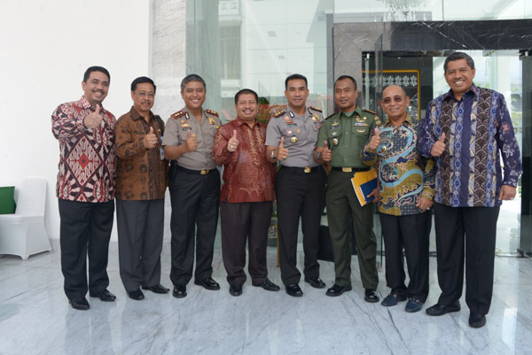 Bupati Amril Ikuti Rakornas Karhutla di Instana Presiden Jakarta
