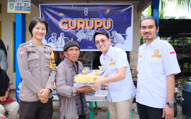 Komunitas Gurupu Berbagi, Viencent: Semoga ini Bisa Terus Berlanjut