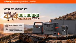 Jackery Debuts Explorer 300D and Gives Attendees Exclusive Show Specials and a Chance to Win an Explorer 1500 Ultra and Antigravity A1 360 Drone System at National 4x4 Outdoors Show Melbourne