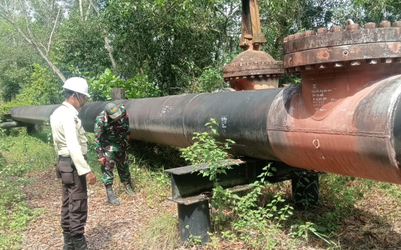 Penguatan Binter Melalui Kerjasama dengan SKK Migas Sub Sektor Kodim 0320/Dumai