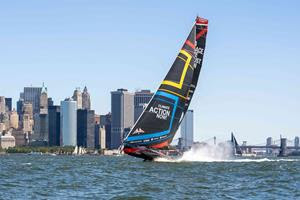 After Tuiga it’s the turn of Malizia 4 to fly Yacht Club de Monaco’s flag high in New York