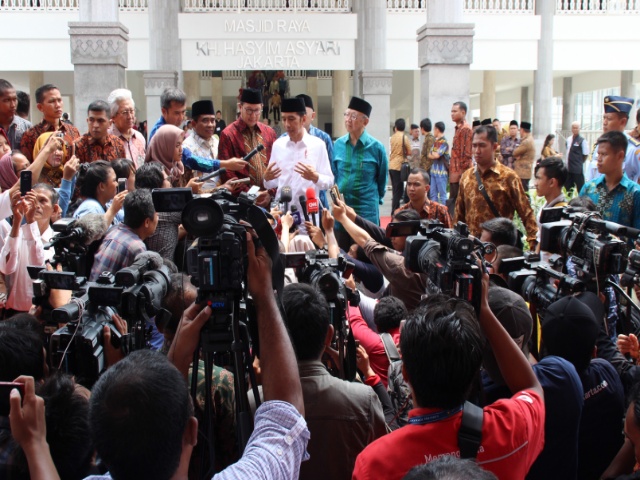 Presiden Jokowi: Masjid Raya Juga Akan Dibangun di Jakarta Selatan dan Jakarta Timur