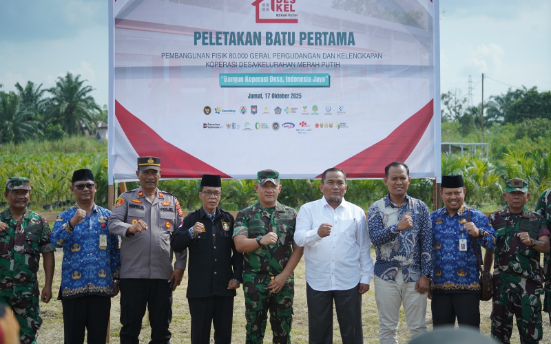 Dandim Dumai: Koperasi Merah Putih Wujud Kemandirian Ekonomi Rakyat