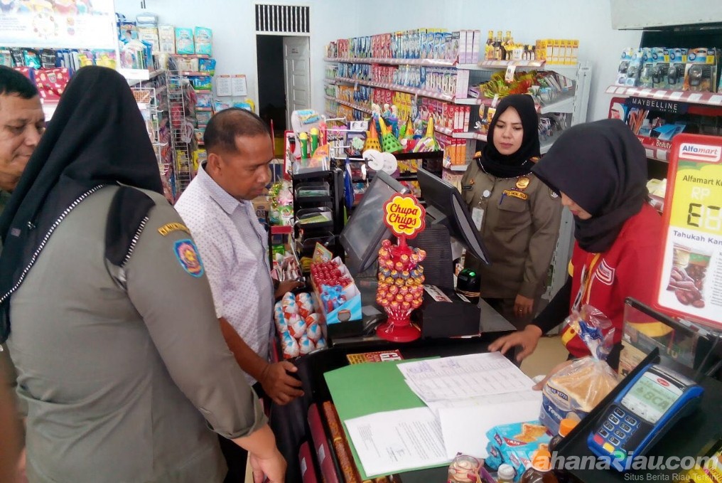 Layangkan Surat Peringatan Kedua, Satu Alfamart di Dumai Terancam Ditutup