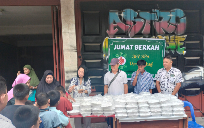 Jumat Berkah, SPA 369 Berbagi Kepada Masyarakat
