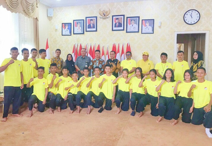 Wakili Riau, Atlet Wushu Rohil Raih Juara Umum II Pra PON 2023