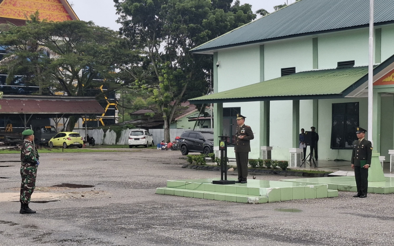 Teguhkan Semangat Nasionalisme, Kodim Dumai Gelar Upacara Hari Bela Negara ke-77