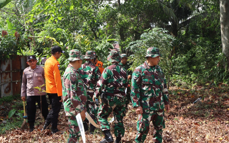 Tingkatkan Kesiapsiagaan, Kodim 0320 Dumai Simulasikan Penanggulangan Karhutla