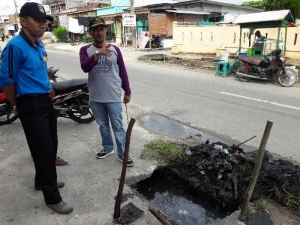 Drainase Jalan Bintan Sudah Tidak Layak, Ketua DPRD Dumai: Gotong Royong Harus Ditumbuhkan Lagi