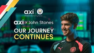 Axi Announces Their Partnership Renewal with Manchester City Star and England International, John Stones