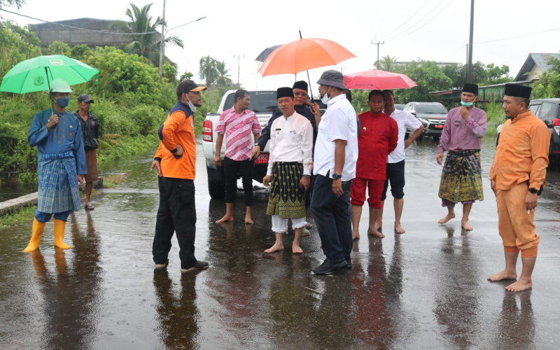Pemkab Rohil Berupaya Maksimal Atasi Banjir