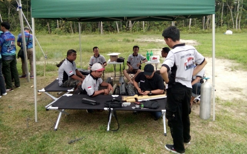 DSC Dumai Ikuti Open Tournament Menembak Target di Siak