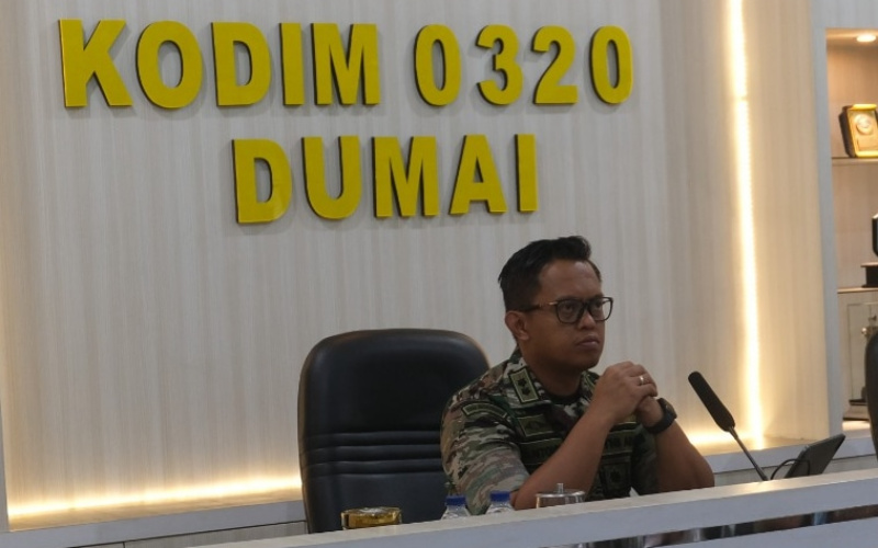 Dukung Pilkada Damai, Dandim Dumai Beri Imbauan Kepada Masyarakat