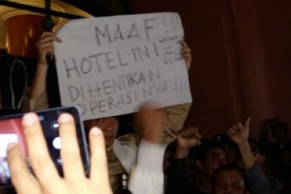 ''Lecehkan Lafaz Allah'', Walikota Resmi Tutup Novita Hotel