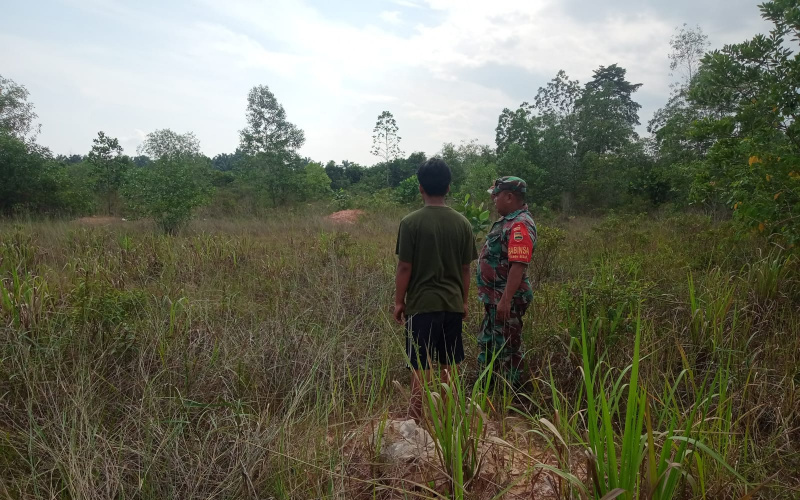 Koramil 02 laksanakan Rangkain Pengamanan Terkait Karhutla