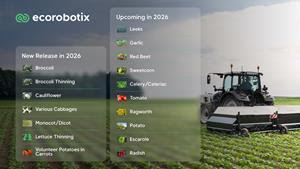 Ecorobotix Opens the Door to Ultra-High Precision (UHP) Treatment in Vegetable Farming, a World First