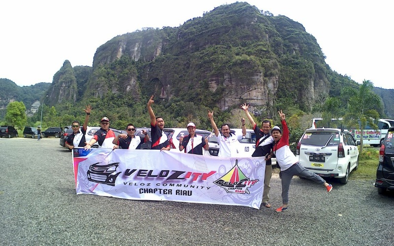 Keseruan Family Gathering Ala Velozity Chapter Riau Di Provinsi Sumatera Barat