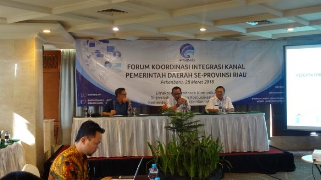 Kemenkominfo Dorong Pemda se-Riau Miliki Akun Medsos