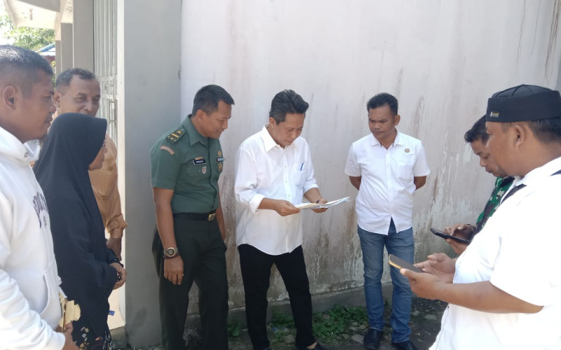 Pembangunan Sekolah, Pasiter Kodim 0320/Dumai Menginisiasi Proses Hibah Lahan