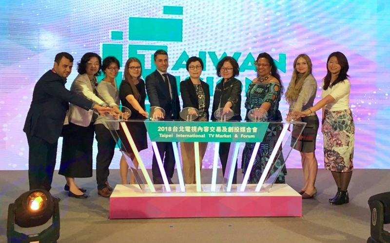 2018 Taipei International TV Market & Forum opens: A New Ecosystem for the TV Content Industry and a Blossoming of Cross-sectoral Innovation