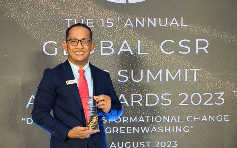 PT KPI Dumai Raih Penghargaan Internasional Global CSR & ESG Summit 2023 di Vietnam
