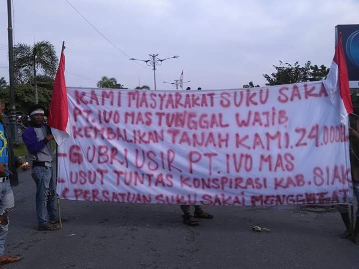 Pemprov Riau akan Panggil Pihak Terkait Konflik Tanah Ulayat Suku Sakai