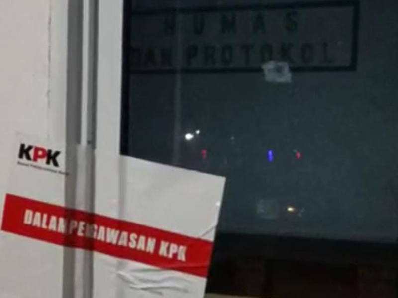 KPK OTT di Kabupaten Meranti, Sejumlah Kantor Disegel