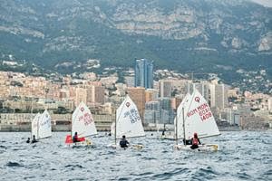 At the Yacht Club de Monaco, young sailors are ready for the Monaco Optimist Team Race