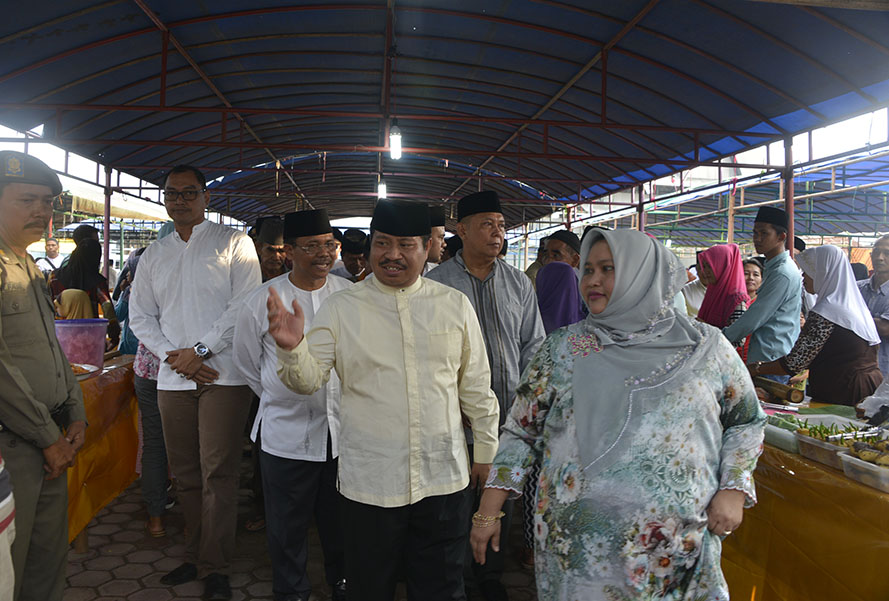 Pedangan Ramaikan Pasar Ramadhan Bengkalis