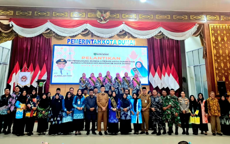 Kodim 0320 Dumai Dukung Program Pemerintah dalam Konsumsi Ikan, PAUD, dan Literasi