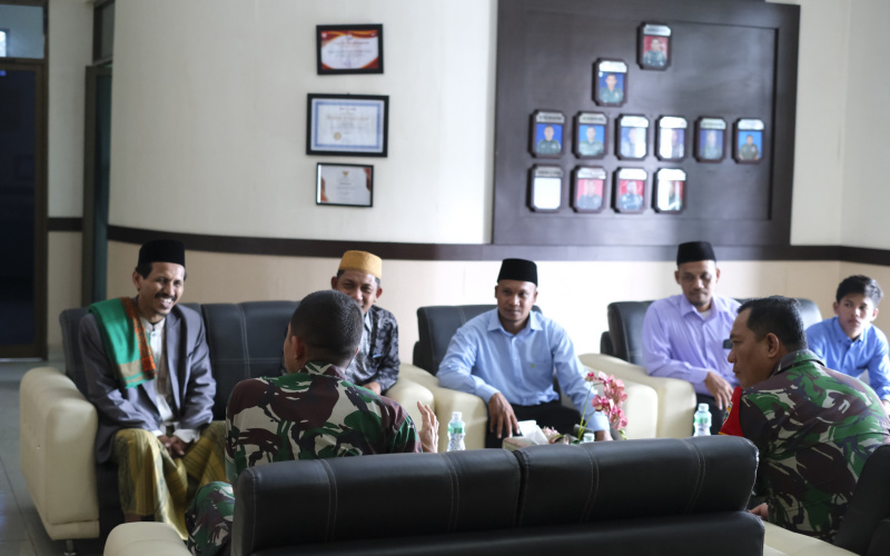 Dandim Dumai Terima Kunjungan Pengurus Pondok Pesantren