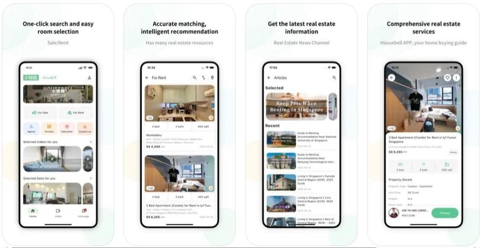 HouseBell Launches Bilingual Property App to Connect Singapore’s Real Estate Market with Global Buyers